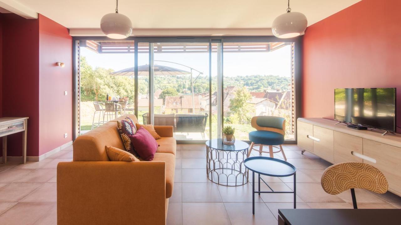 100% Relax Avec Jacuzzi Privatif Apartamento Sarlat-la-Canéda Exterior foto